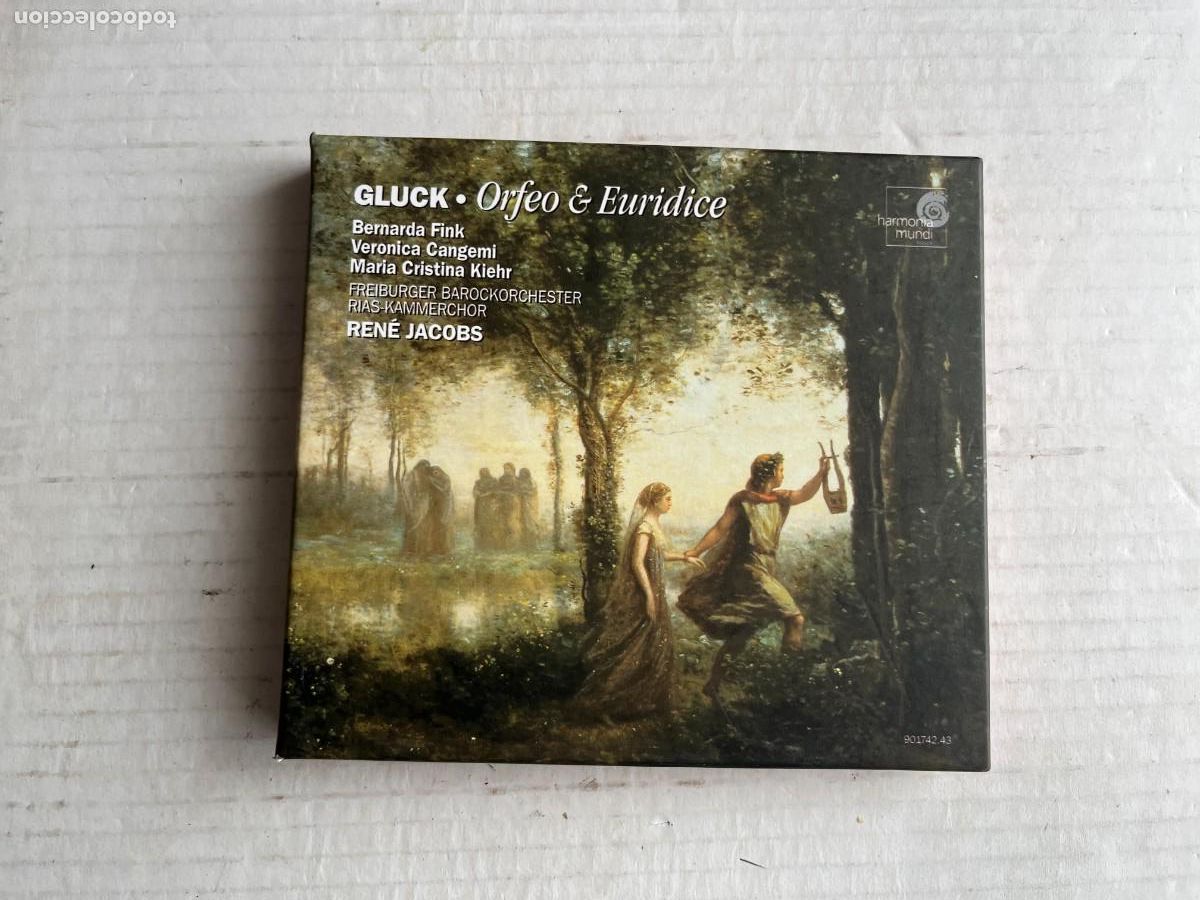 CDs de M&uacute;sica: GLUCK ORFEO ED EURIDICE FINK CANGEMI KIEHR JACOBS CD MUSICA X2 KREATEN
