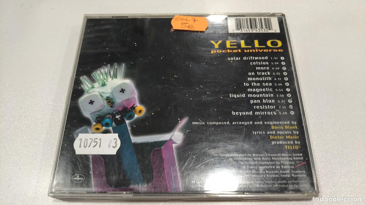 CDs de m&uacute;sica: COL7- YELLO POCKET UNIVERSE - CD - Foto 2