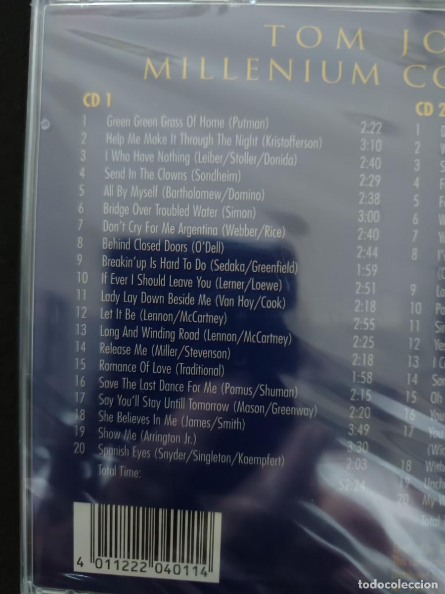 CDs de m&uacute;sica: 2 CD. TOM JONES. MILLENIUM COLLECTION. - Foto 3