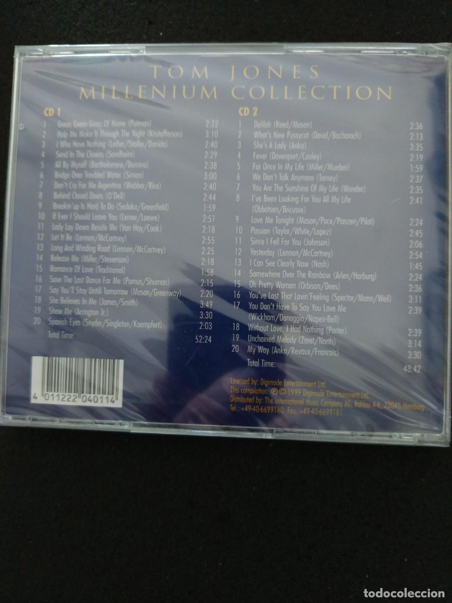 CDs de m&uacute;sica: 2 CD. TOM JONES. MILLENIUM COLLECTION. - Foto 4