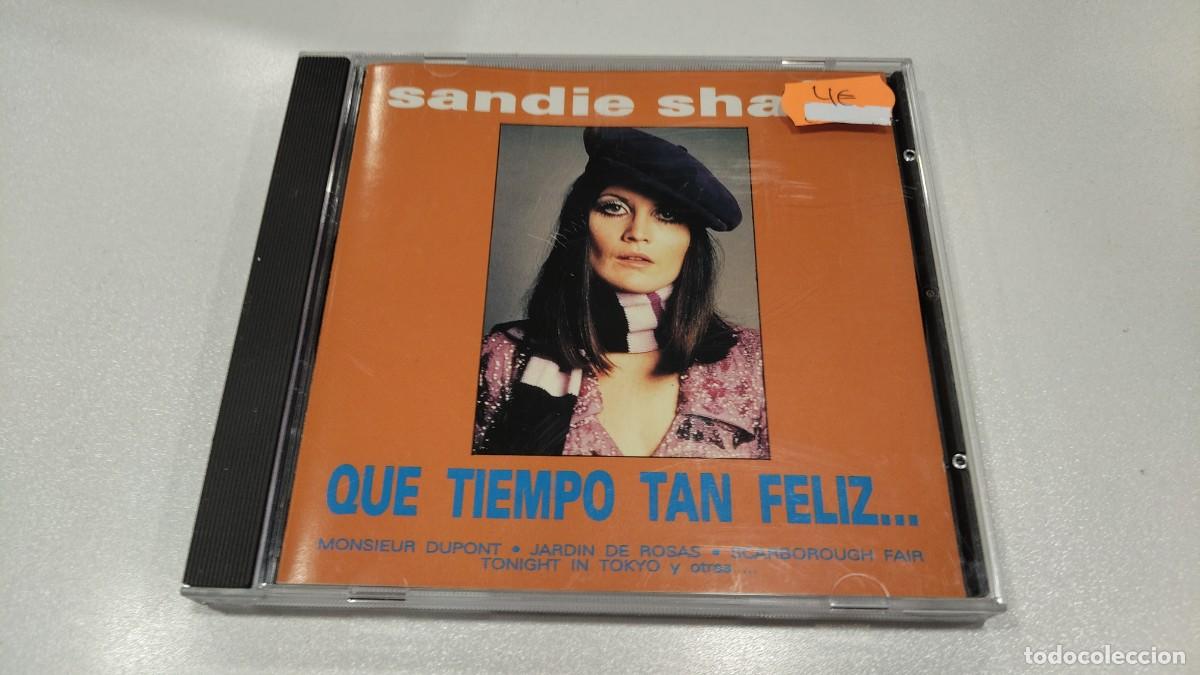 CDs de M&uacute;sica: COL7-SANDIE SHAW QUE TIEMPO TAN FELIZ- CD