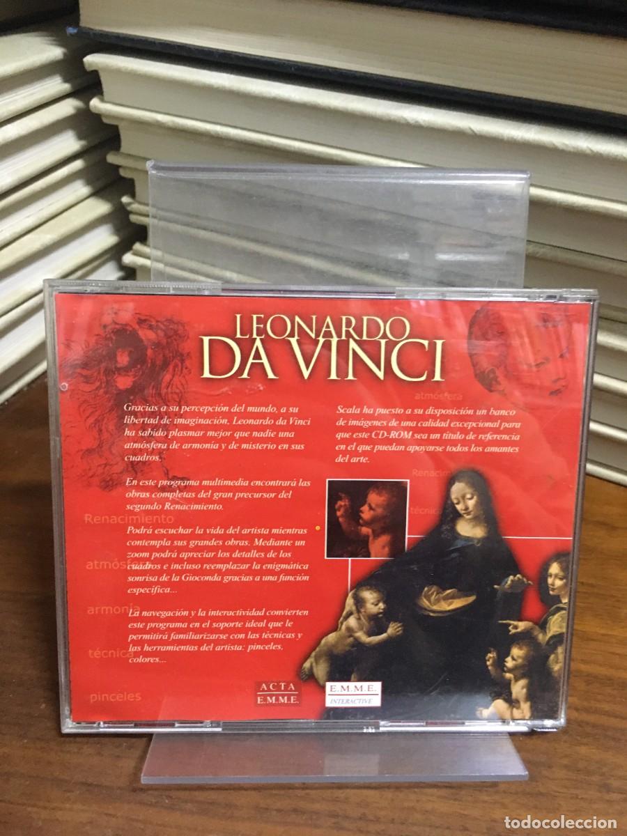 CDs de m&uacute;sica: Leonardo da Vinci (CD-ROM Interactivo) E.M.M.E. Interactive / ACTA - Foto 2