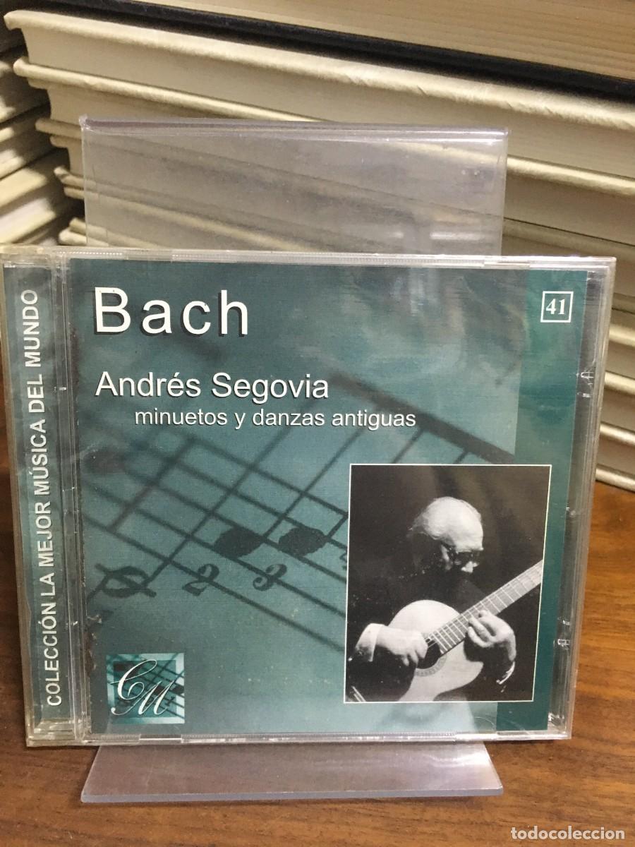 CDs de M&uacute;sica: Minuetos y danzas antiguas (Bach) Andr&eacute;s Segovia