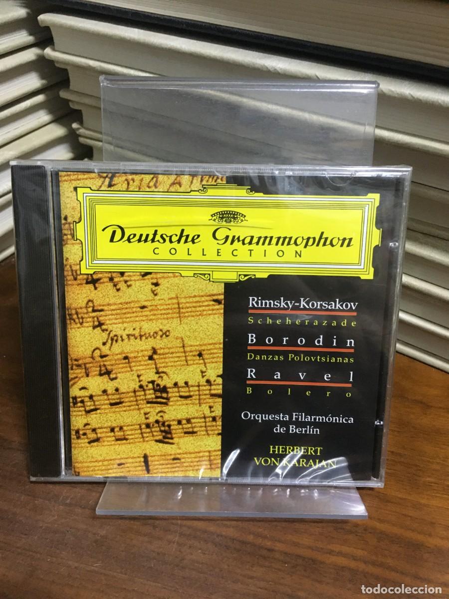 CDs de M&uacute;sica: Rimsky-Korsakov: Scheherazade / Borodin: Danzas Polovtsianas / Ravel: Bolero Herbert von Karajan (O