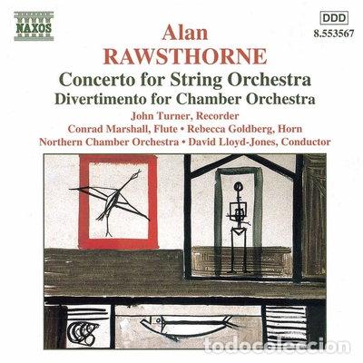 CDs de M&uacute;sica: Rawsthorne: Concerto for String Orchestra / Divertimento for Chamber Orchestra- 0730099456722