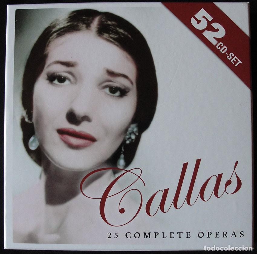 CDs de M&uacute;sica: MARIA CALLAS - 25 COMPLETE OPERAS - 52 CD'S + LIBRETO -