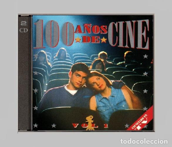 CDs de M&uacute;sica: [DOBLE CD]. 100 A&Ntilde;OS DE CINE. VOL.1. BANDAS SONORAS. [50 TEMAS].