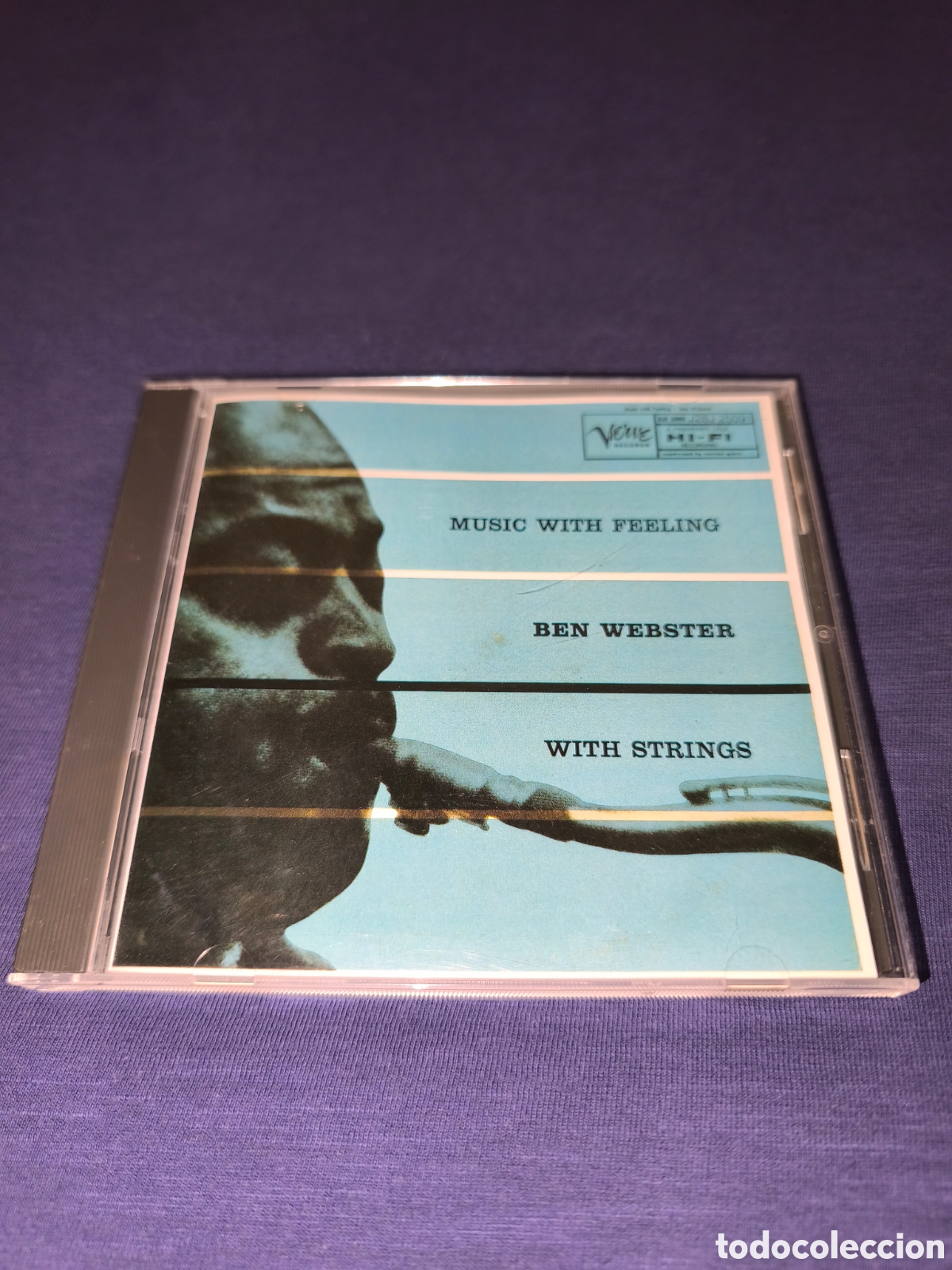 CDs de M&uacute;sica: Ben Webster Music with feeling