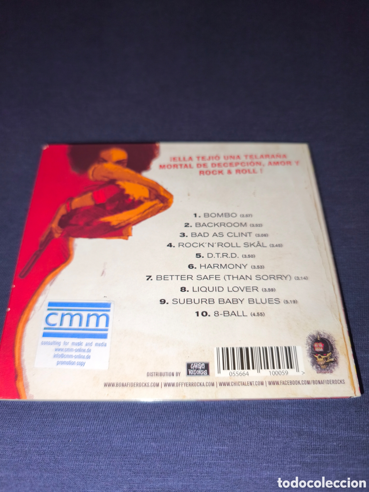 CDs de m&uacute;sica: Bonafide Bombo CD Rock - Foto 2