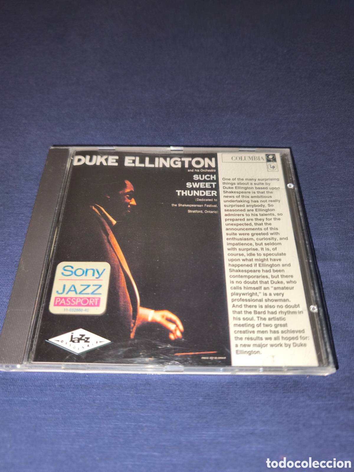 CDs de M&uacute;sica: Duke Ellington Such Sweet Thunder