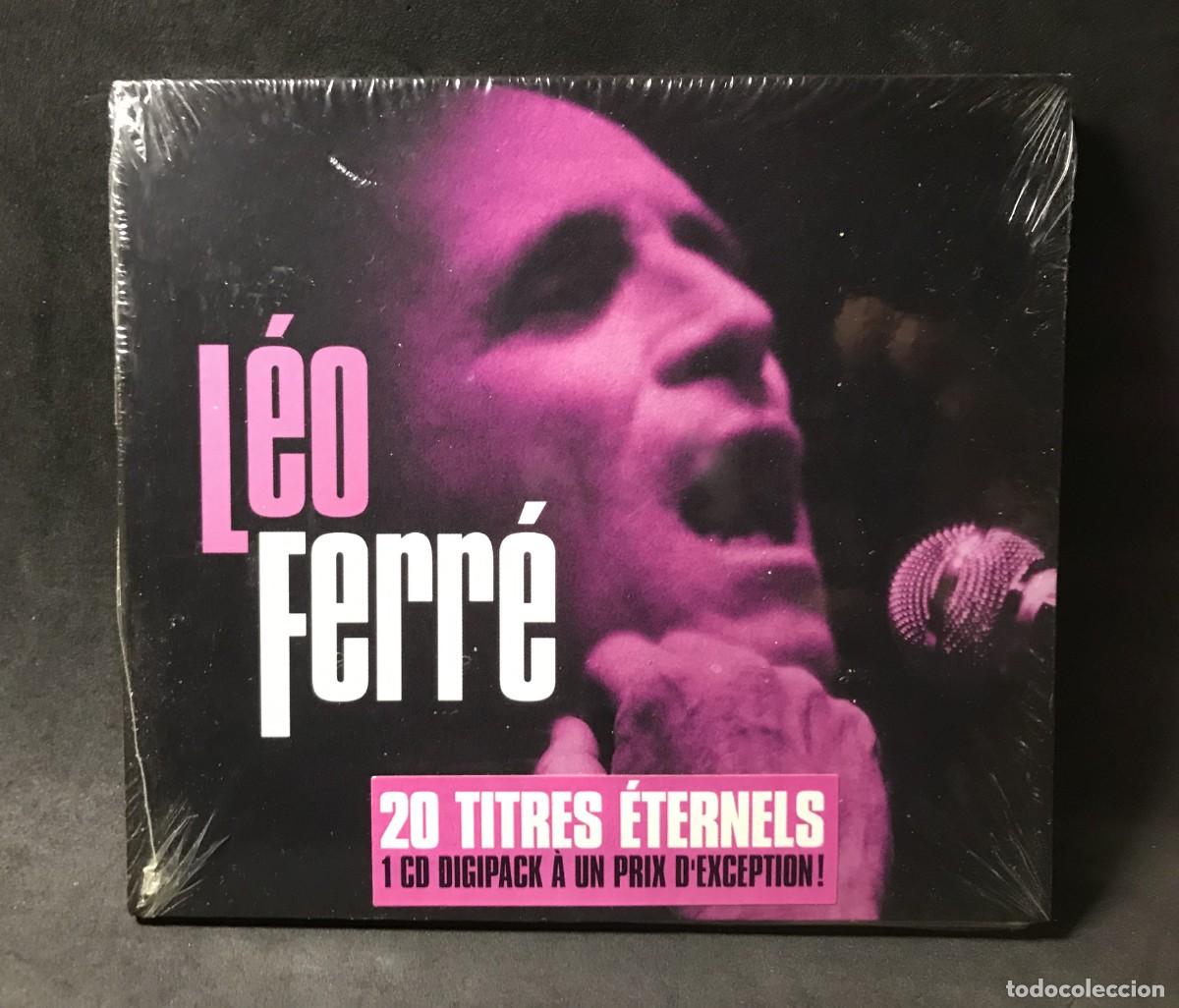 CD de M&uacute;sica: L&eacute;o Ferr&eacute; &lrm;&ndash; L&eacute;o Ferr&eacute; (20 Titres Eternels) - CD - Digipack - Wagram - Nuevo y precintado