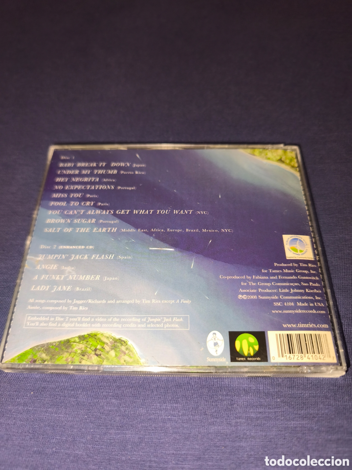 CDs de m&uacute;sica: Tim Ries Stones World - Foto 2
