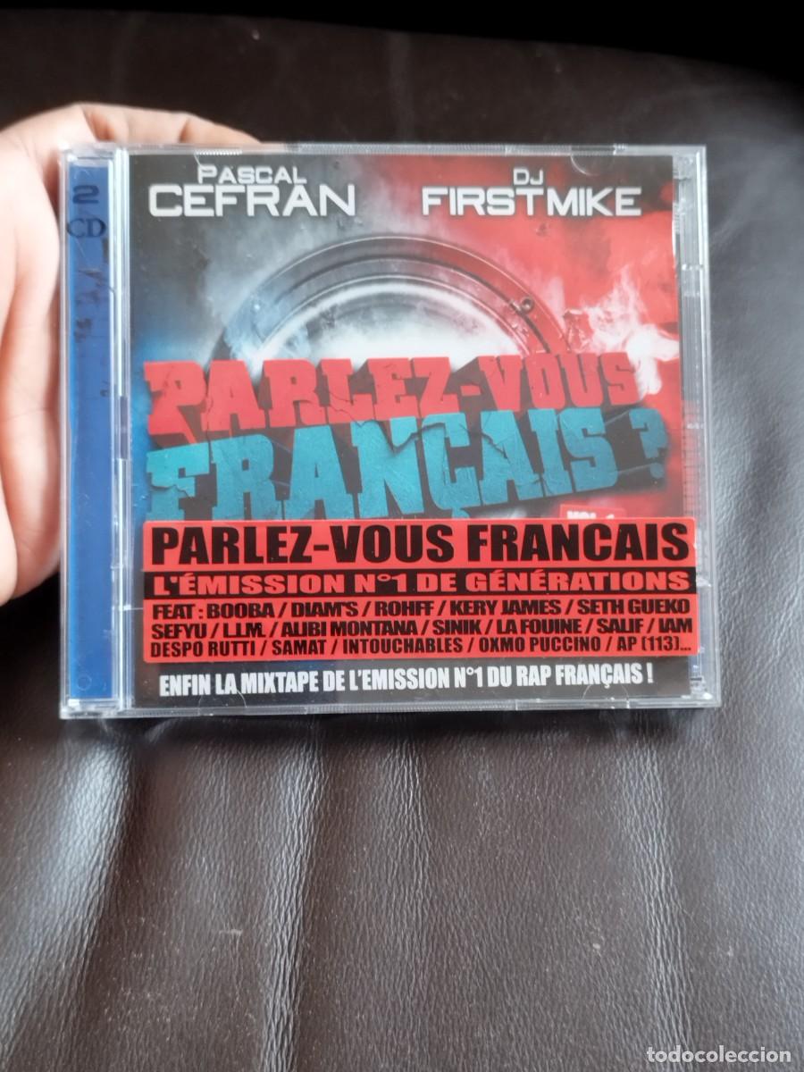 CDs de M&uacute;sica: Pascal Cefran, DJ First Mike &ndash; Parlez-vous Fran&ccedil;ais Vol.1. Doble cd hipo hop franc&eacute;s. Mixed, nuevo.