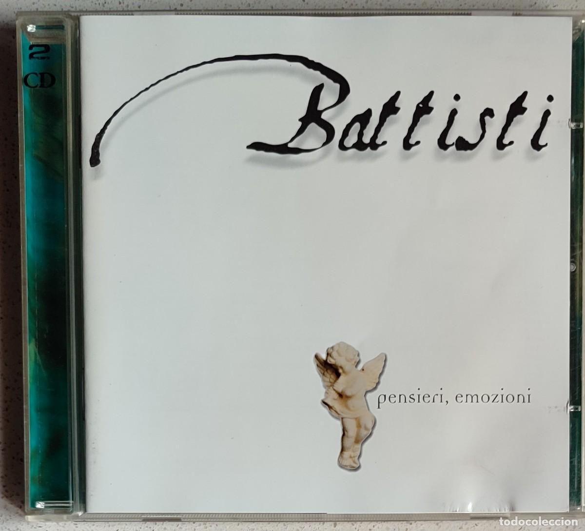 CDs de M&uacute;sica: BATTISTI - PENSIERI, EMOZIONI (2CD) 1996 - 30 TEMAS