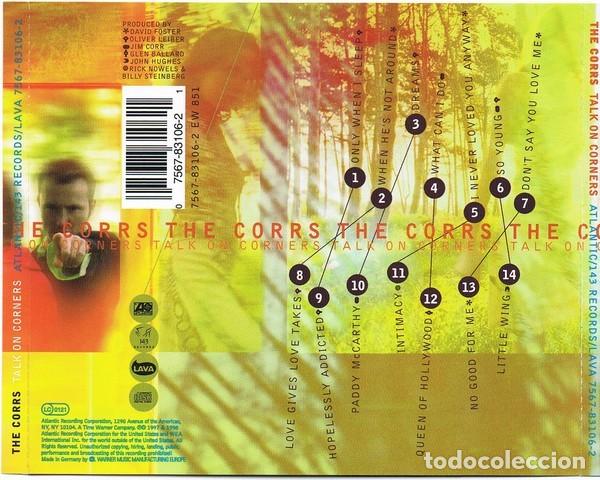 CDs de m&uacute;sica: The Corrs - Talk On Corners CD NM - Foto 2