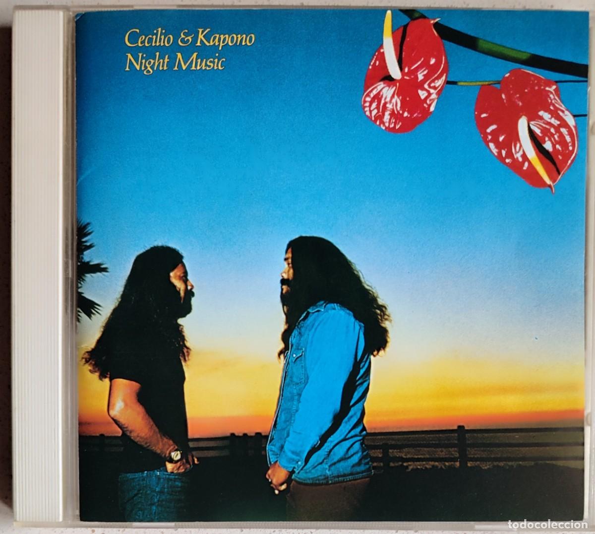 CDs de M&uacute;sica: CECILIO & KAPONO - NIGHT MUSIC (CD) 1990 - 11 TEMAS - ED. JAPAN