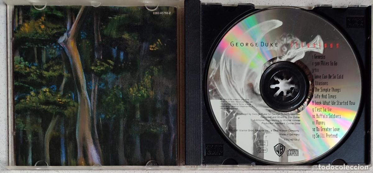 CDs de m&uacute;sica: GEORGE DUKE - ILLUSIONS (CD) 1995 - 13 TEMAS - Foto 2