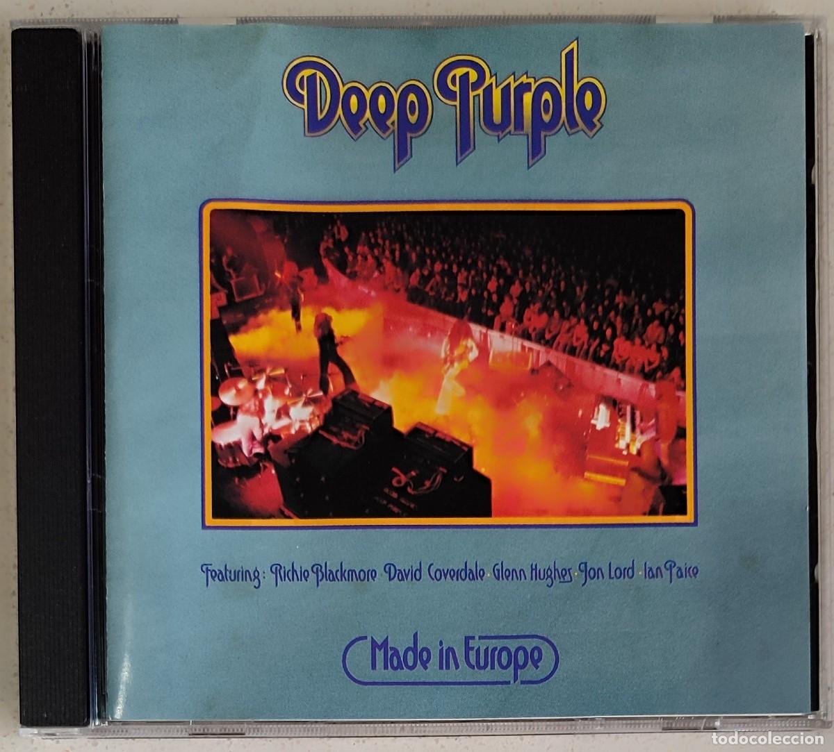 CDs de M&uacute;sica: DEEP PURPLE - MADE IN EUROPE (CD) 5 TEMAS