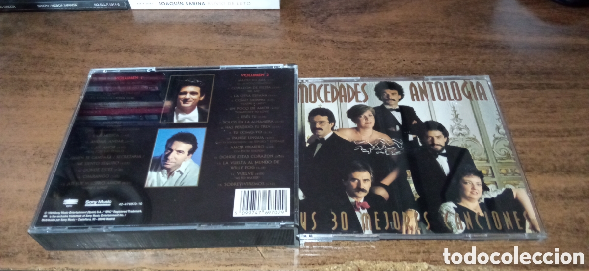 CDs de M&uacute;sica: MOCEDADES - SUS 30 MEJORES CANCIONES (2CD DONY 1994)
