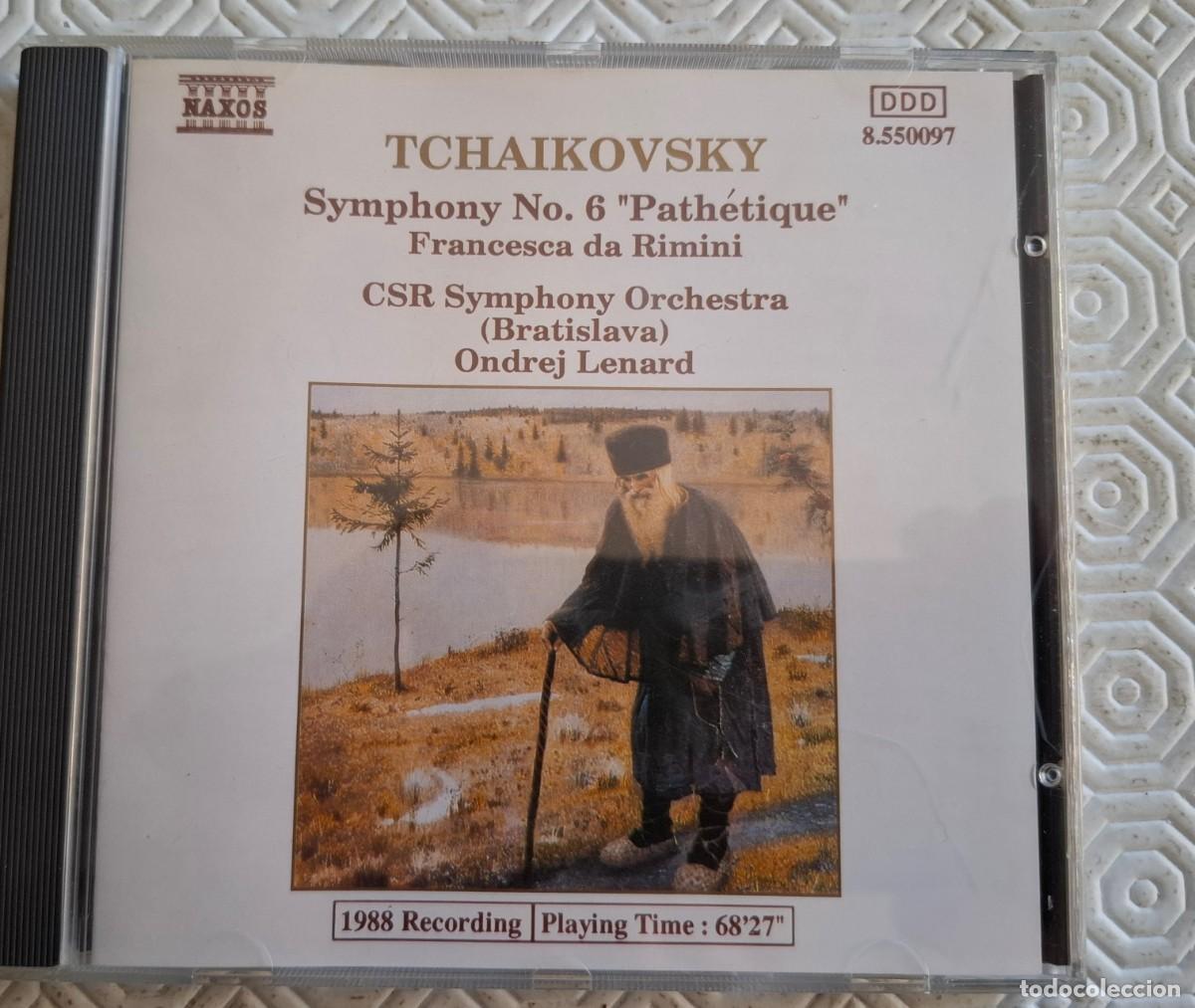 CDs de M&uacute;sica: Sympohony No. 6 &rdquo;Pathetique! - Tchaikovsky