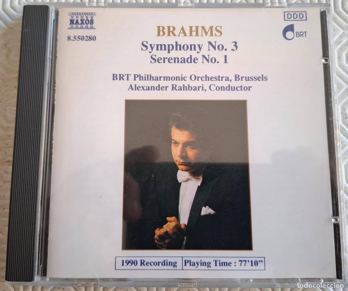 CDs de M&uacute;sica: Symphony No. 3 / Serenade No. 1 - Brahms