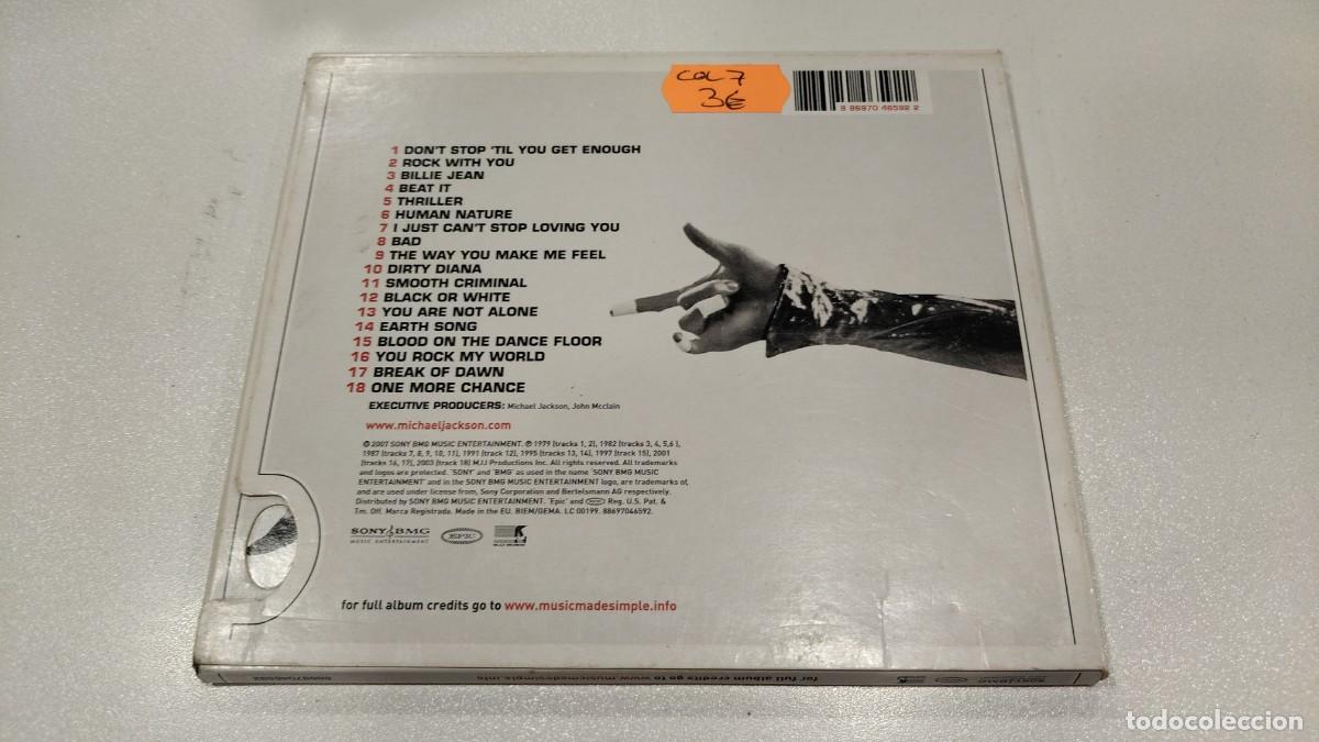 CDs de m&uacute;sica: COL7-MICHAEL JACKSON NUMBER ONES- CD - Foto 2