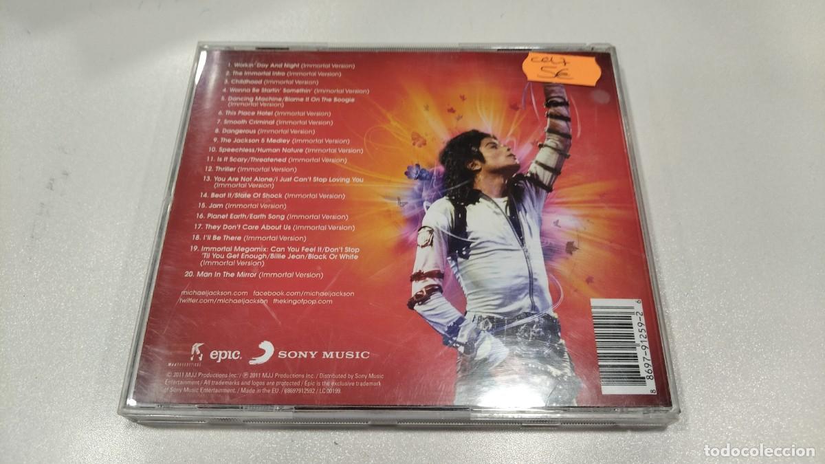 CDs de m&uacute;sica: COL7-MICHAEL JACKSON IMMORTAL- CD - Foto 2