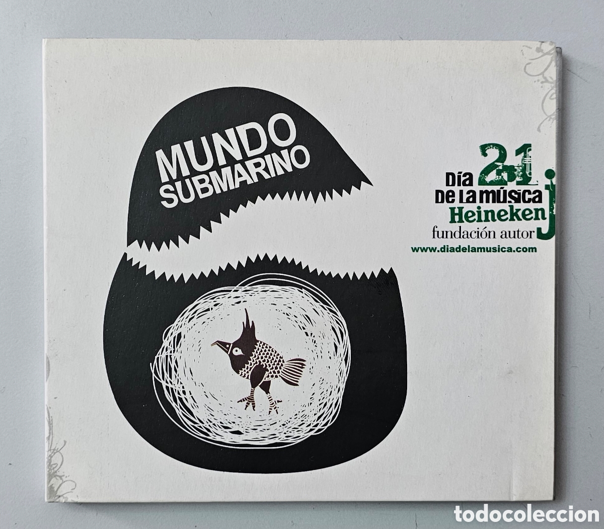CDs de M&uacute;sica: CD V/A MUNDO SUBMARINO Dia 21 de la m&uacute;sica Heineken Spain 2008 RARE SCARCE