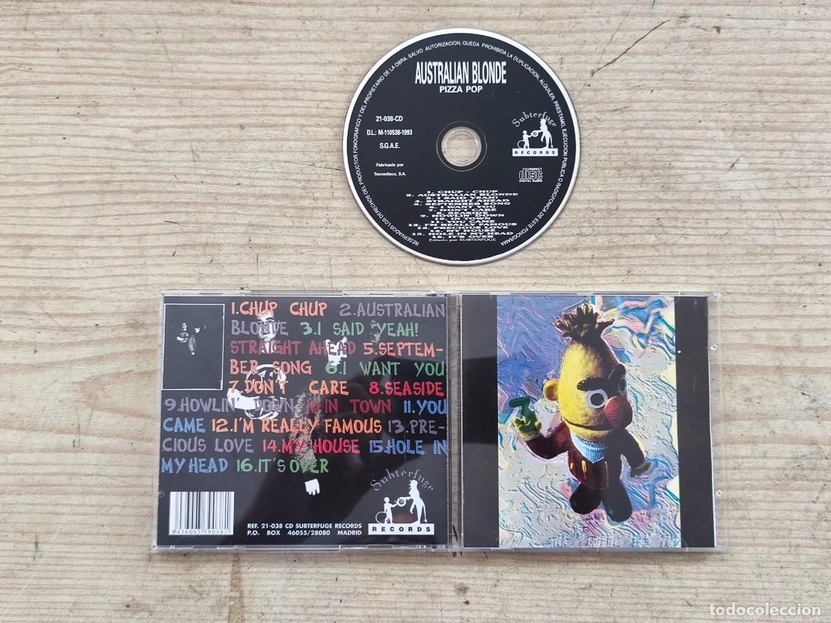 CDs de M&uacute;sica: Australian Blonde - Pizza Pop CD