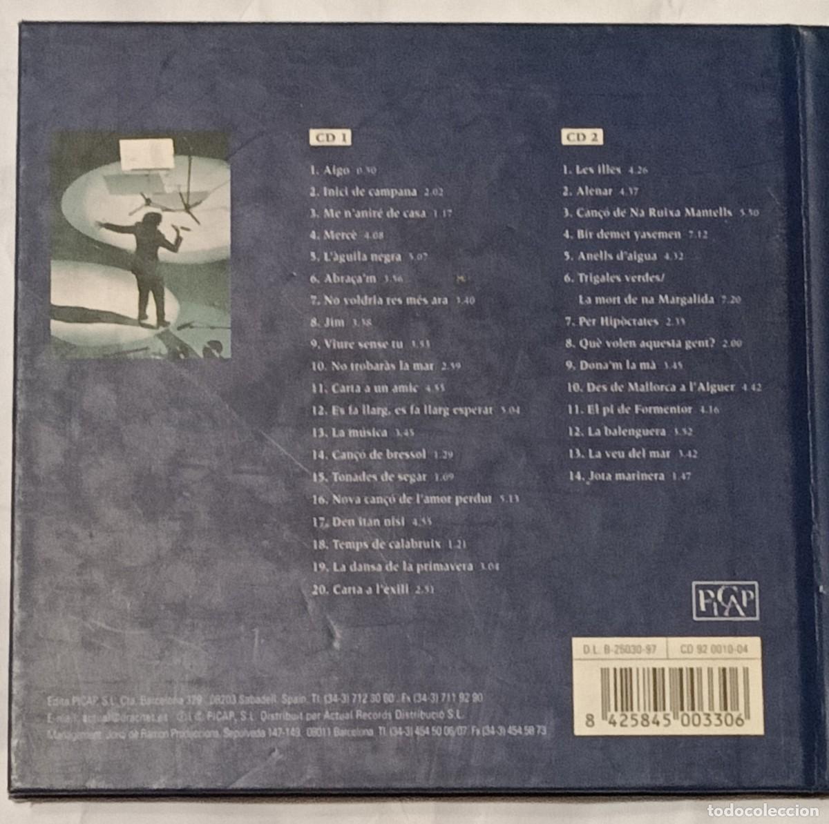 CDs de m&uacute;sica: MAR&Iacute;A DEL MAR BONET EL COR DEL TEMPS 2 CDS - Foto 2