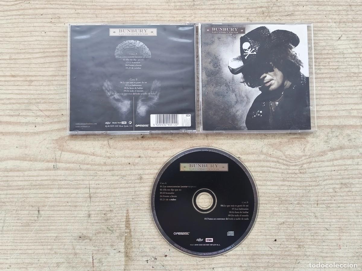 CDs de m&uacute;sica: Bunbury - Las Consecuencias CD - Foto 1