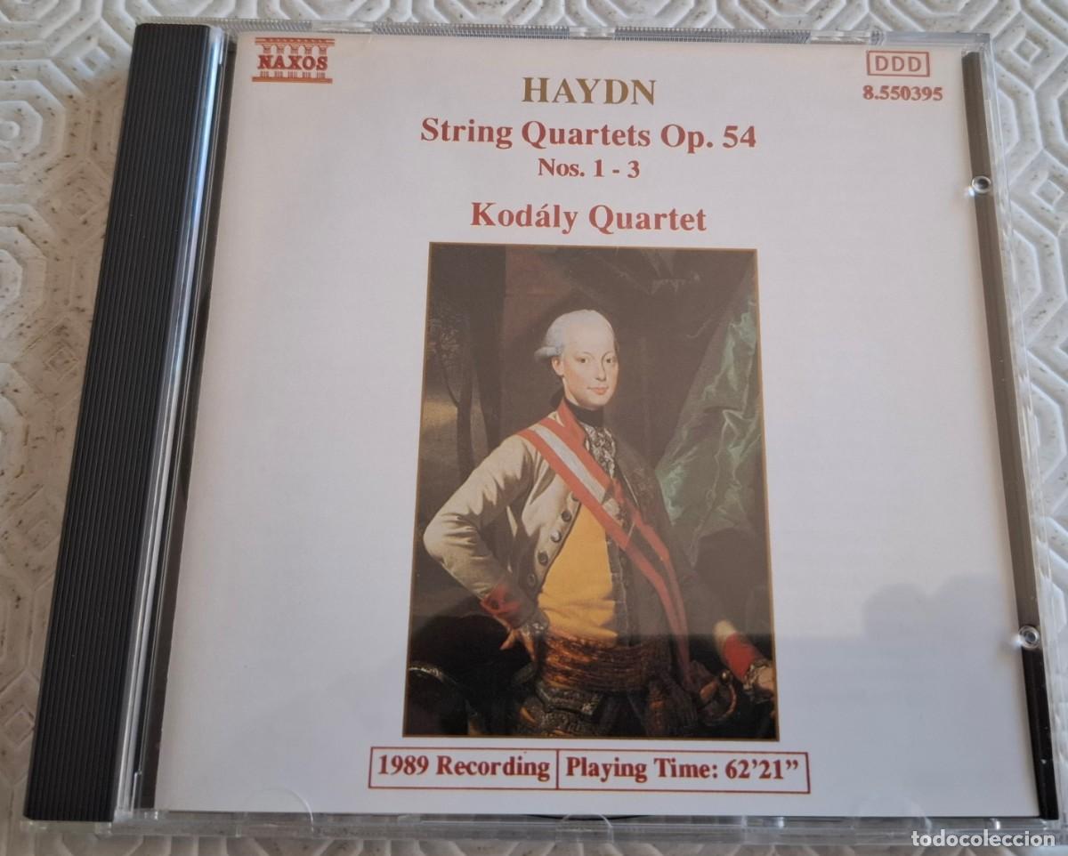 CDs de M&uacute;sica: String Quartets Op. 54 Nos. 1-3 - Haydn