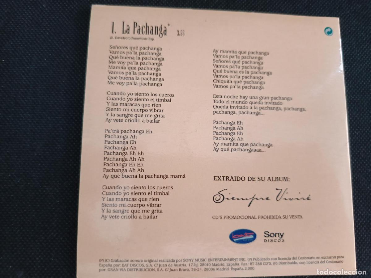 CDs de m&uacute;sica: Cd Celia Cruz la Pachanga single - Foto 2
