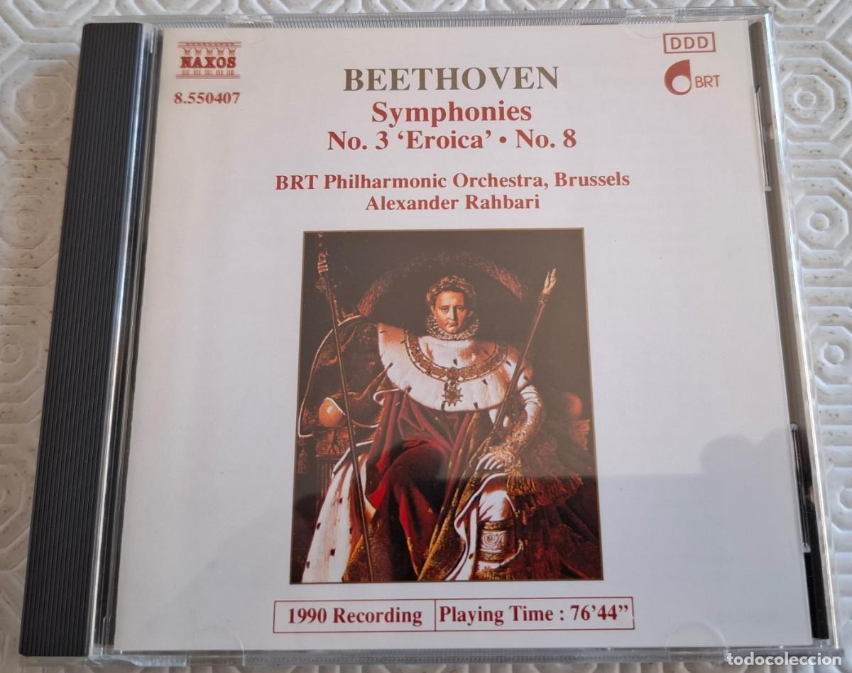 CDs de M&uacute;sica: Symphonies Nos. 3 &rdquo;Eroica&rdquo; & 8 - Beethoven