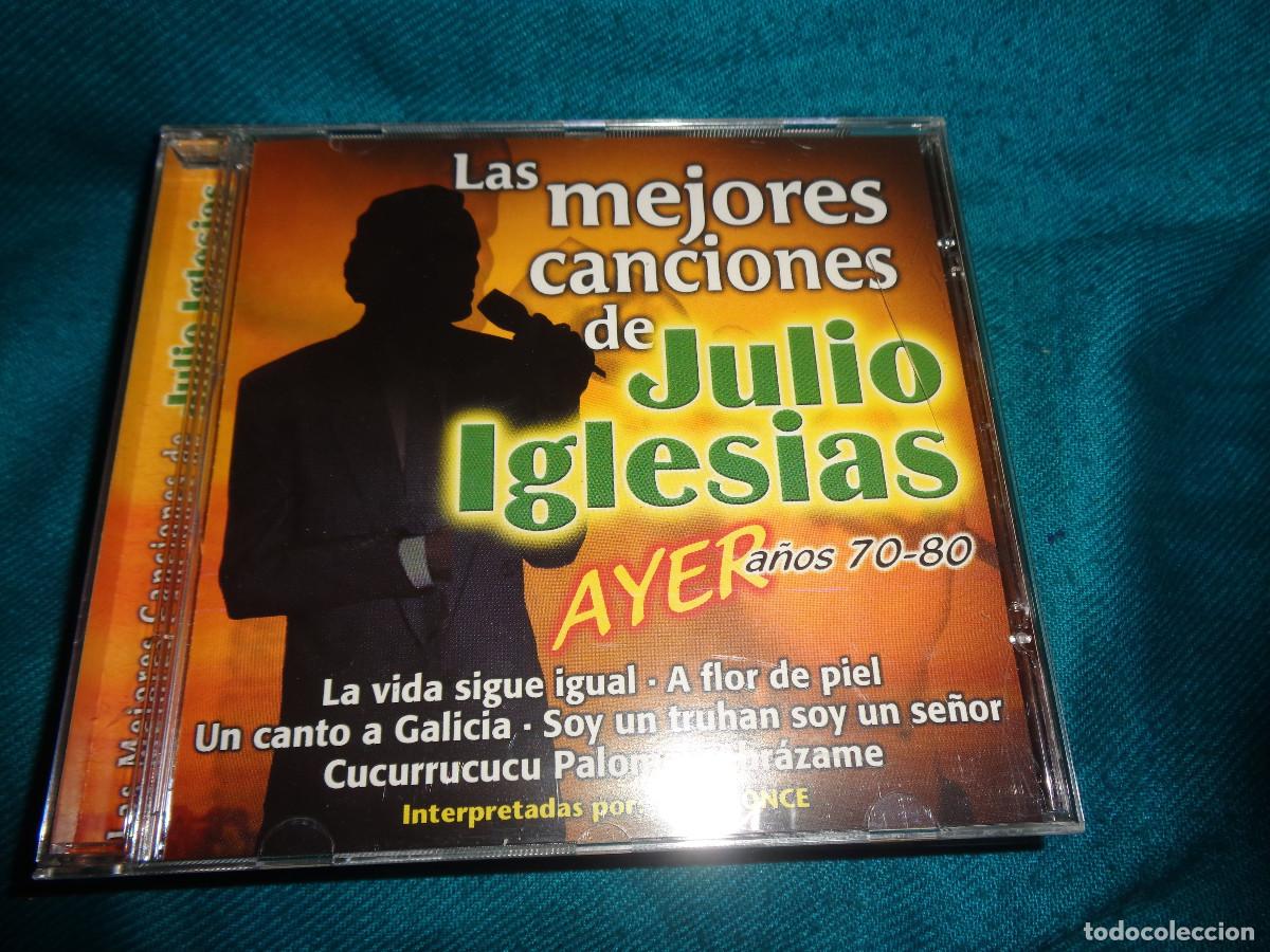 CDs de M&uacute;sica: LAS MEJORES CANCIONES DE JULIO IGLESIAS. A&Ntilde;OS 70-80. TONI PONCE. CD. IMPECABLE