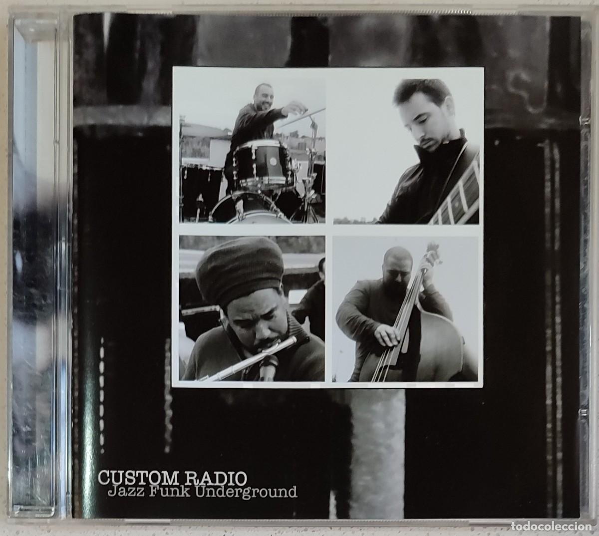 CDs de M&uacute;sica: CUSTOM RADIO - JAZZ FUNK UNDERGROUND (CD) 2011 - 5 TEMAS