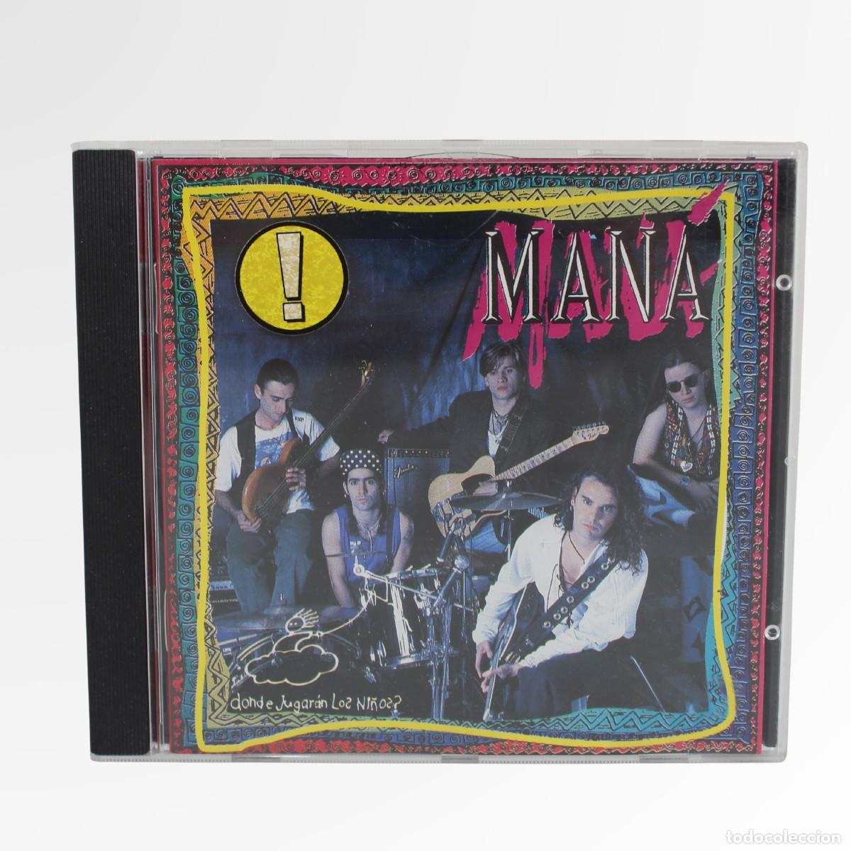 CDs de M&uacute;sica: Mana Donde Jugaran Los Ninos CD 1992 Rock Latino Album Original 90s