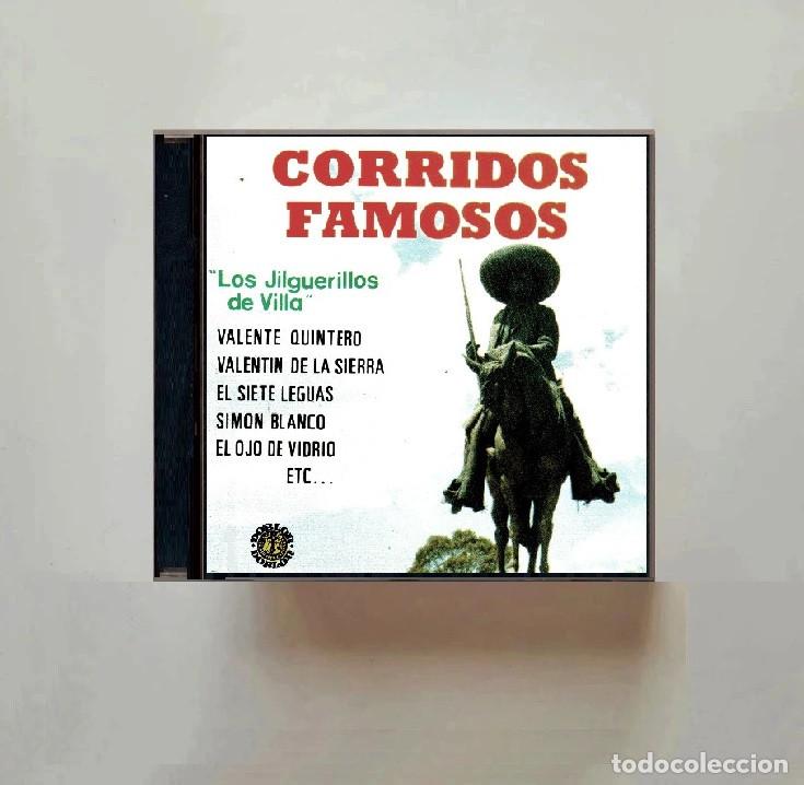 CDs de M&uacute;sica: CORRIDOS FAMOSOS. LOS JILGUERILLOS DE VILLA. MEXICO.