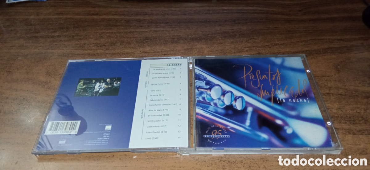 CDs de M&uacute;sica: PRESUNTOS IMPLICADOS - LA NOCHE (En Concierto)