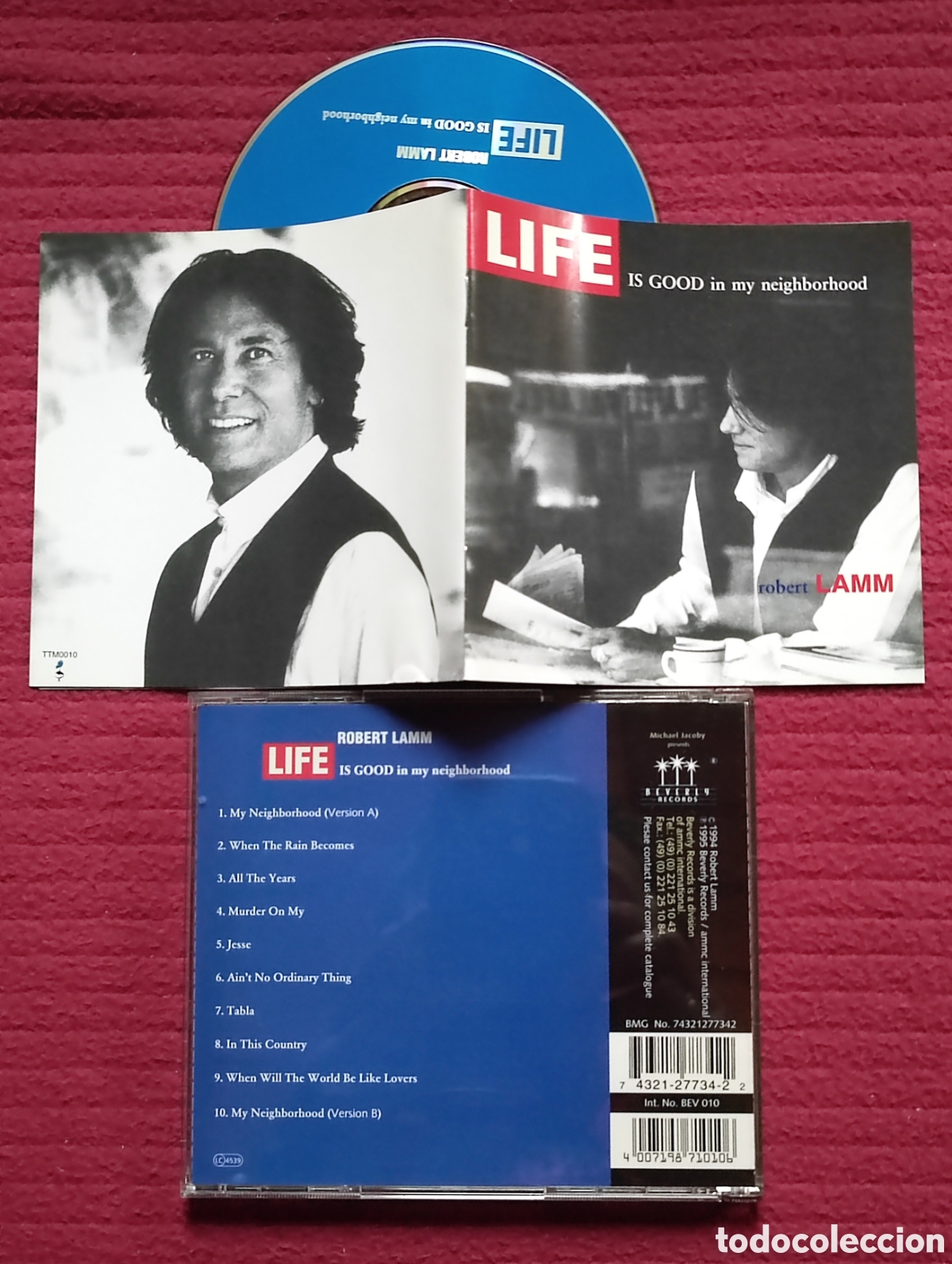 CDs de M&uacute;sica: ROBERT LAMM: LIFE is Good in my neighborhood. Cd Aor West Coast, 1995 Beverly Records. Chicago.