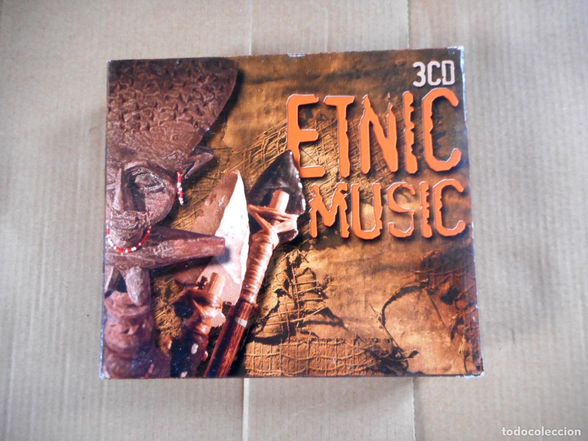 Music CDs: LOTE BOX 3 CD&acute;S ETNIC MUSIC (BIEM 2000) -54 TEMAS M&Uacute;SICA &Eacute;TNICA- MADE IN HOLLAND