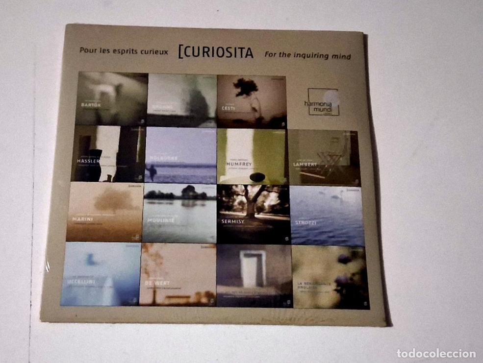 CDs de M&uacute;sica: CD &rdquo;CURIOSITA POUR LES ESPRITS CURIEUX&rdquo; CD 15 TRACKS PRECINTADO SEALED CARDBOARD