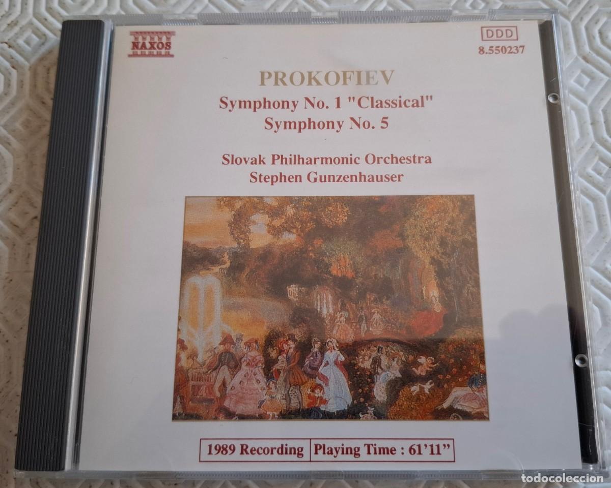 CDs de M&uacute;sica: Symphony No. 1 &rdquo;Classical&rdquo; - Symphony No. 5 - Prokofiev