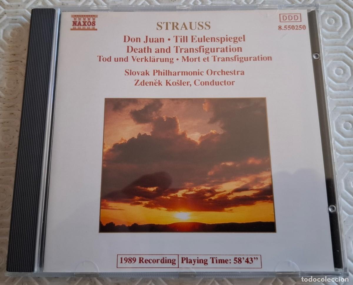 CDs de M&uacute;sica: Don Juan - Till Eulenspiegel - Death and Transfiguration - Strauss