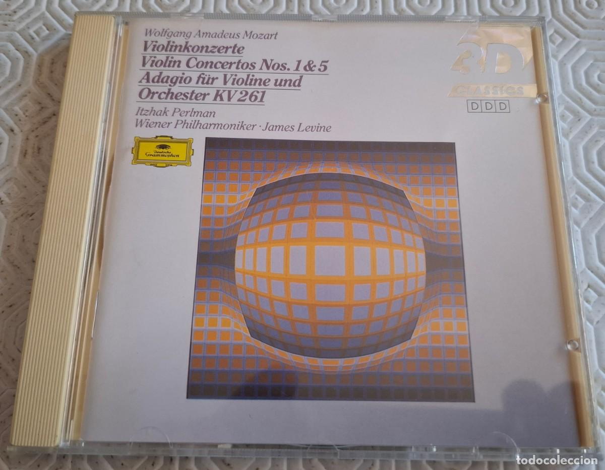CDs de M&uacute;sica: Violin Concertos Nos. 1 & 5 - Adagio fur Violine und Ocherster KV261 - Mozart