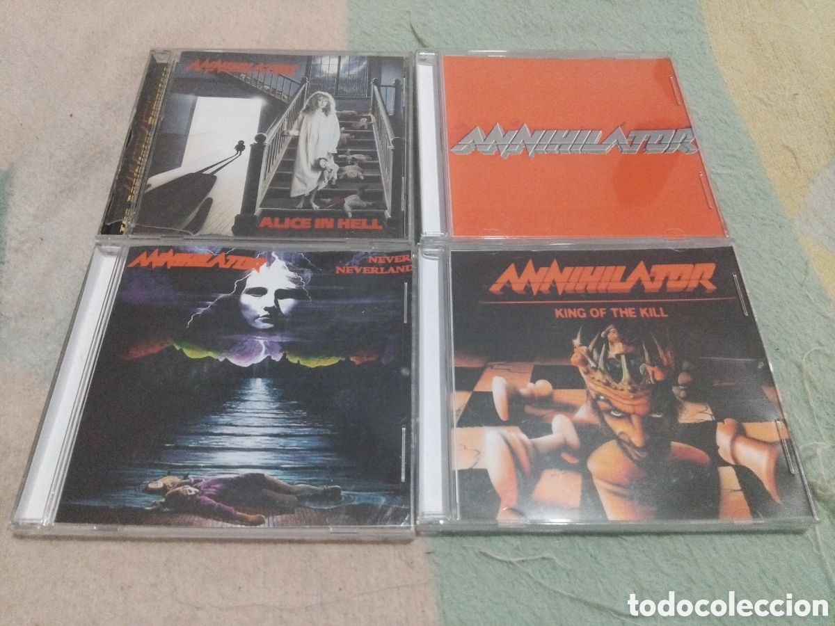 CDs de m&uacute;sica: Lote Annihilator ( leer descripcion). - Foto 1