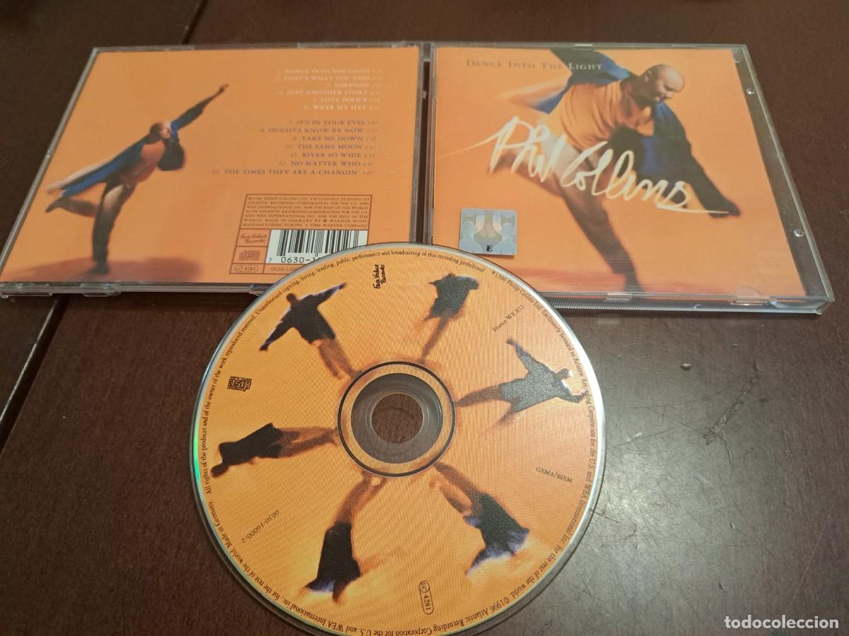 CDs de m&uacute;sica: PHIL COLLINS - CD - DANCE INTO THE LIGHT - GENESIS - Foto 1