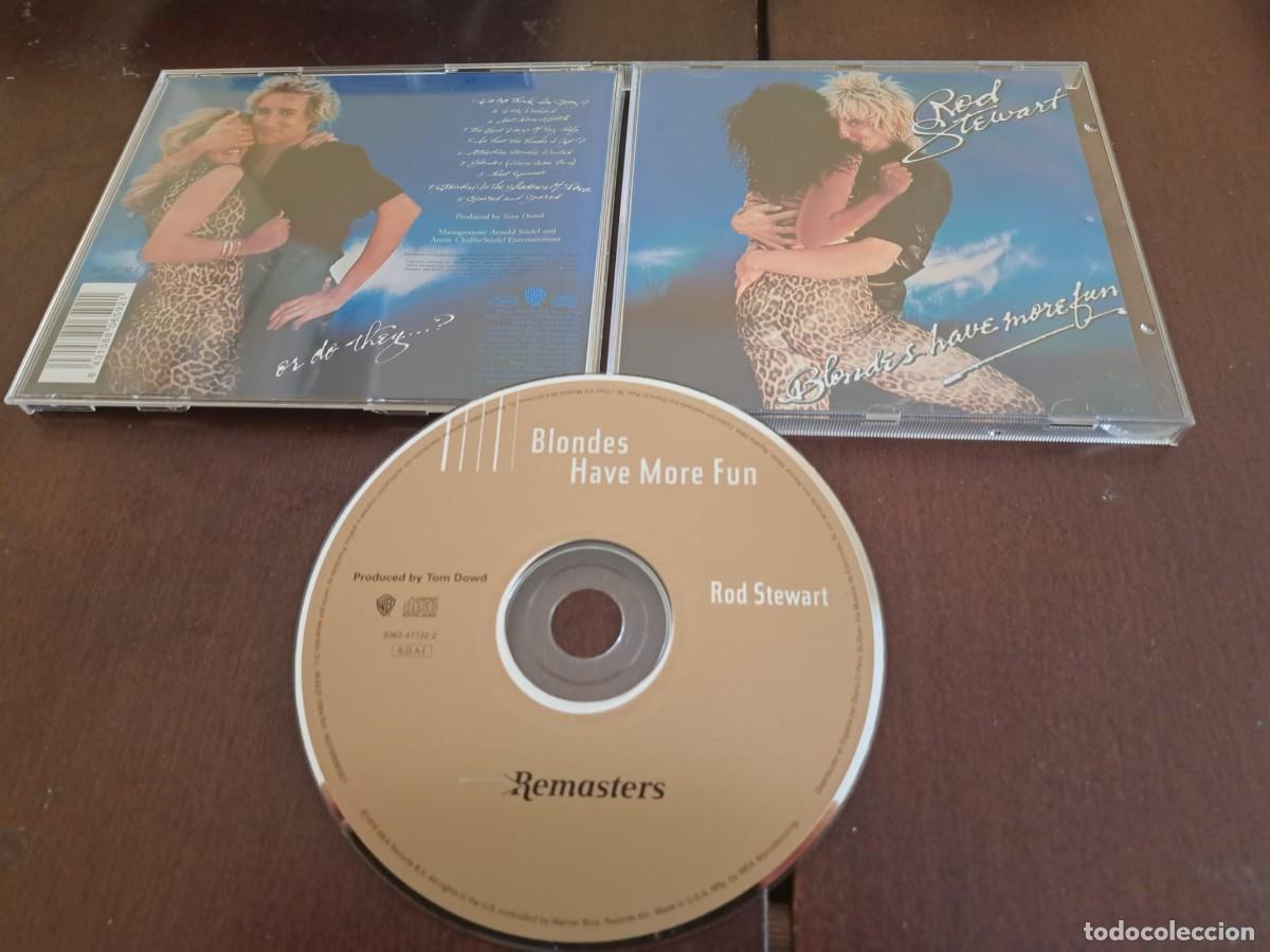 CDs de M&uacute;sica: ROD STEWART - CD - BLONDES HAVE MORE FUN - COLECCION DISCOS DE TU VIDA