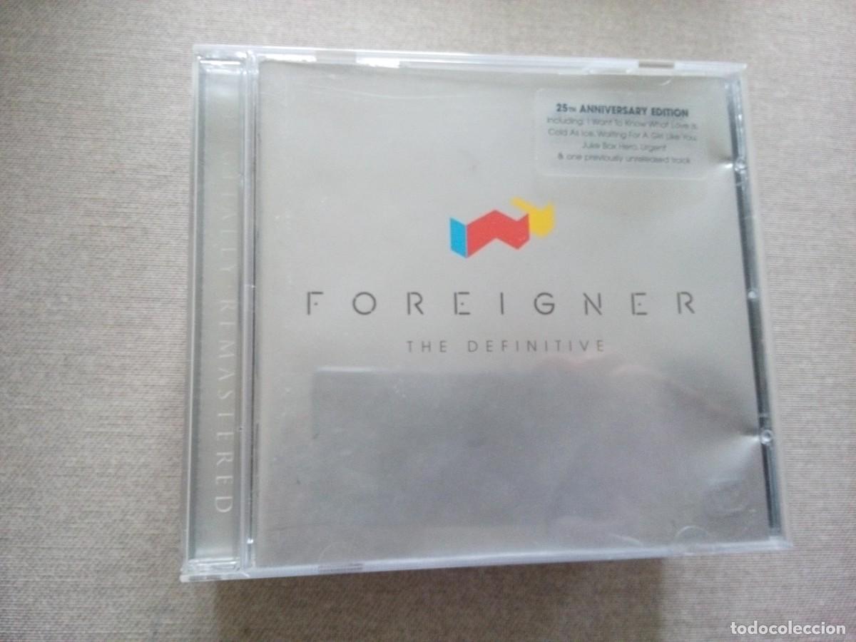 CDs de M&uacute;sica: FOREIGNER THE DEFINITIVE CD 25th ANNIVERSARY EDITION BONUS TRACK