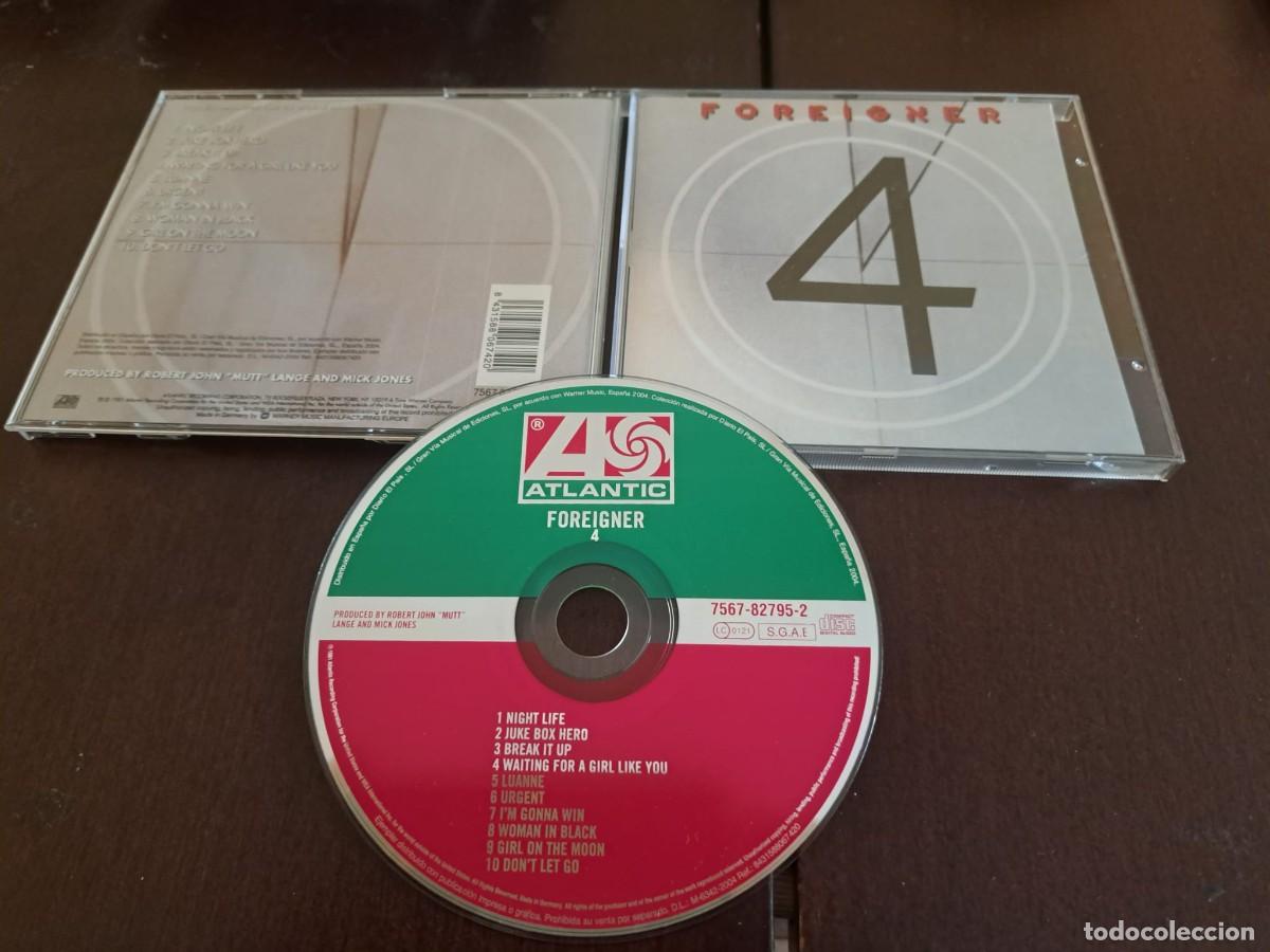 CDs de M&uacute;sica: FOREIGNER - CD - 4 - LOU GRAMM - HARD ROCK - LOS DISCOS DE TU VIDA - JUKE BOX HERO - URGENT